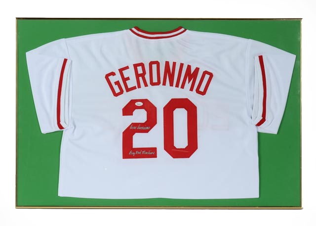 Geronimo Signed Jersey  COA