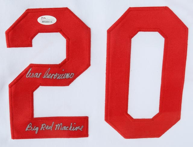 Geronimo Signed Jersey  COA