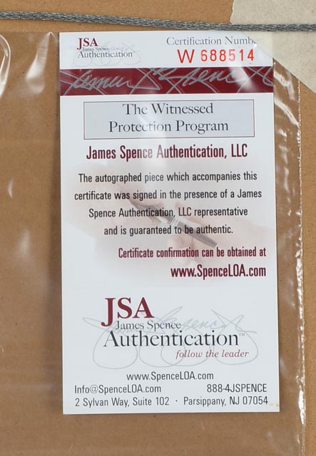 Geronimo Signed Jersey  COA