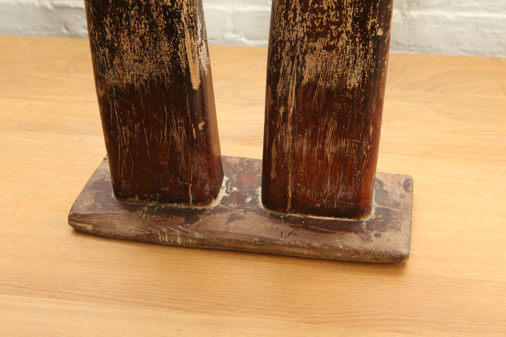 Wooden Carved Hand Sculpture