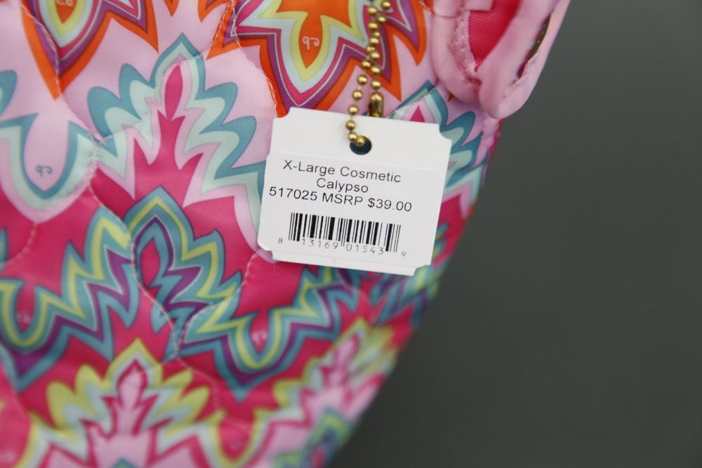 "cinda B" Calypso Collection Large Cosmetics Bag and More