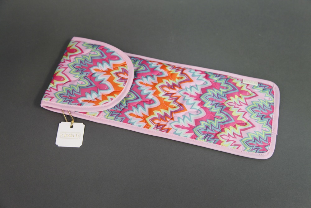 "cinda B" Calypso Collection Large Cosmetics Bag and More