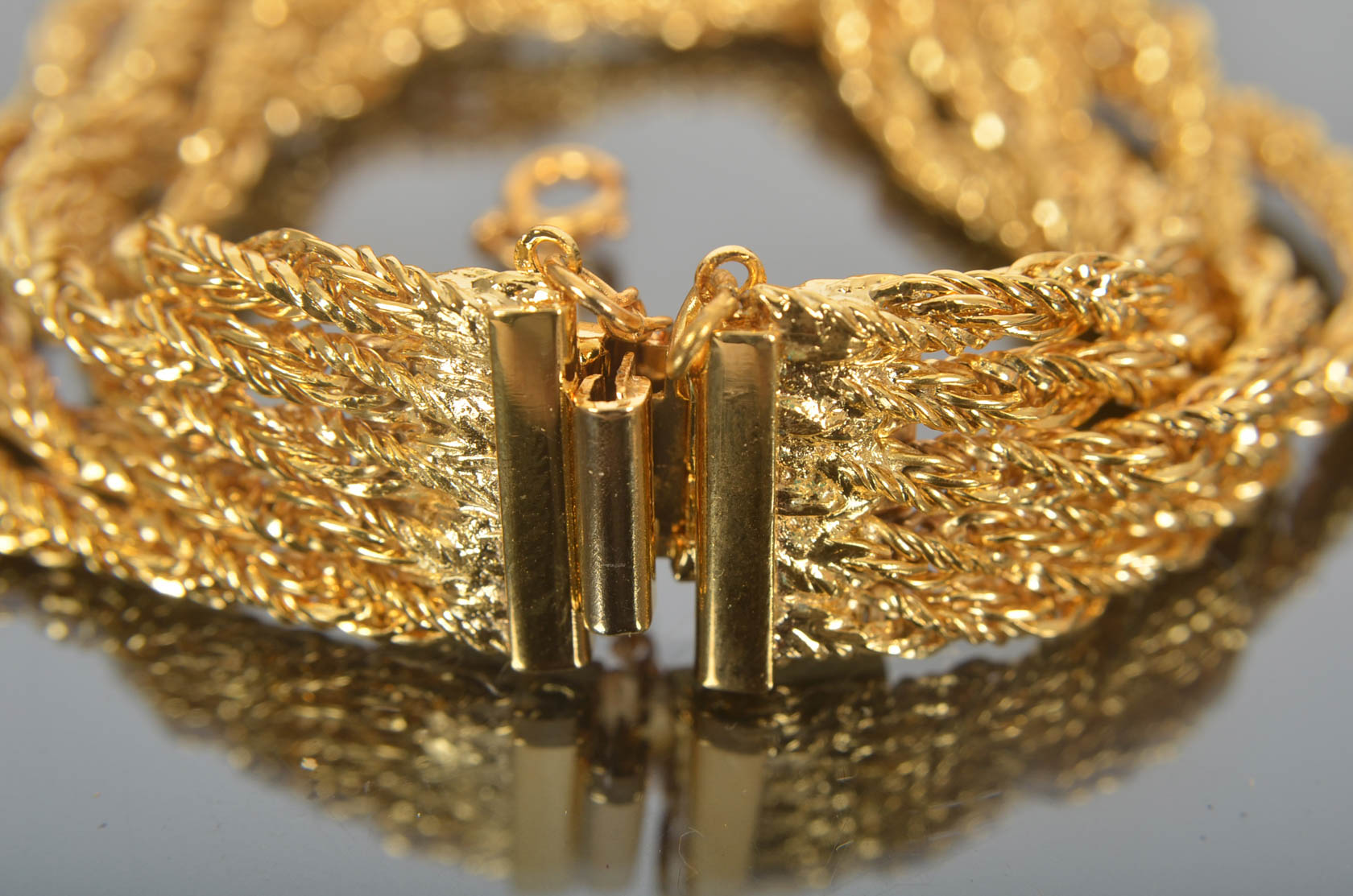 Wholesale Lot of Gold Tone Bracelets