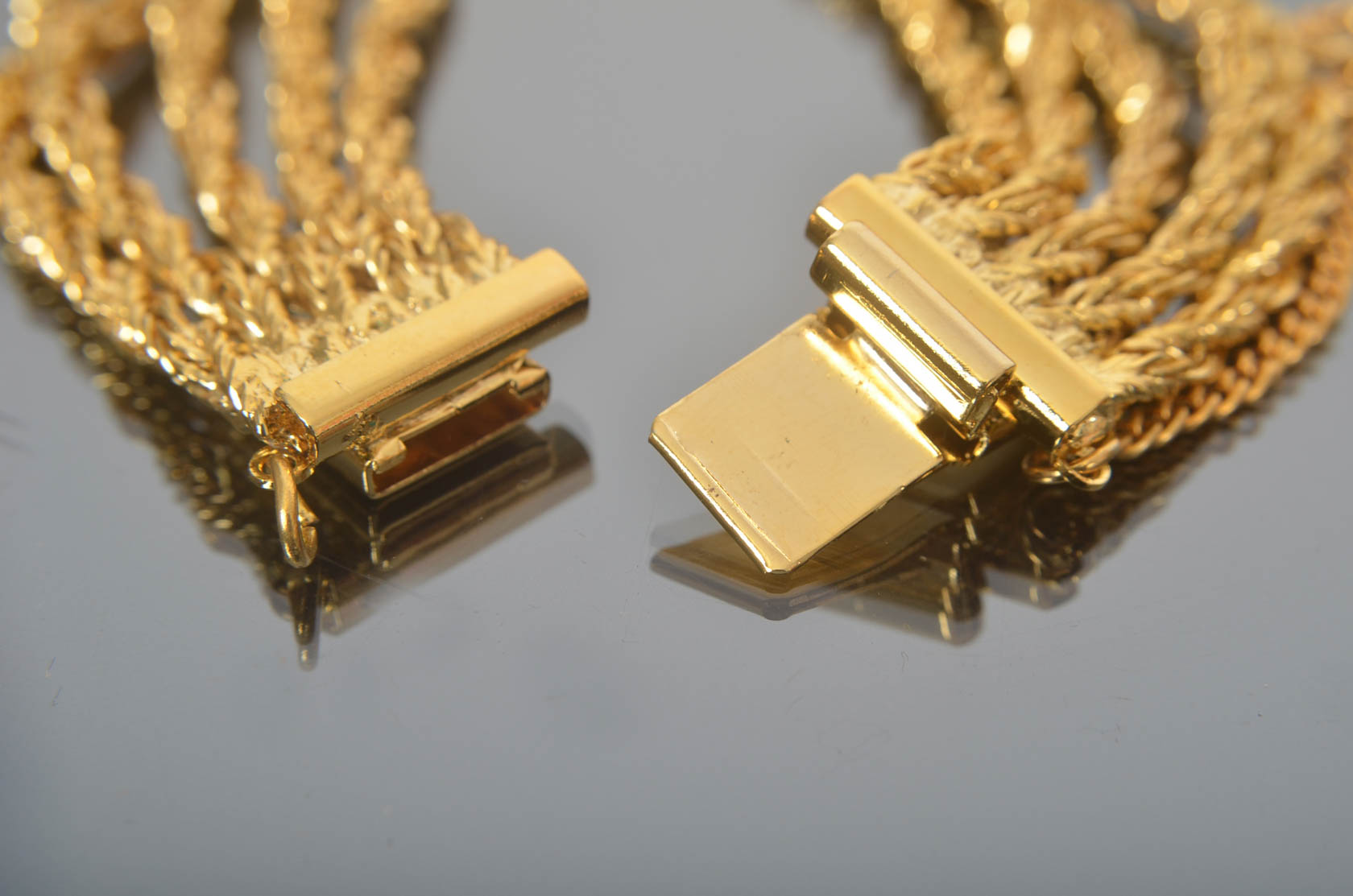 Wholesale Lot of Gold Tone Bracelets