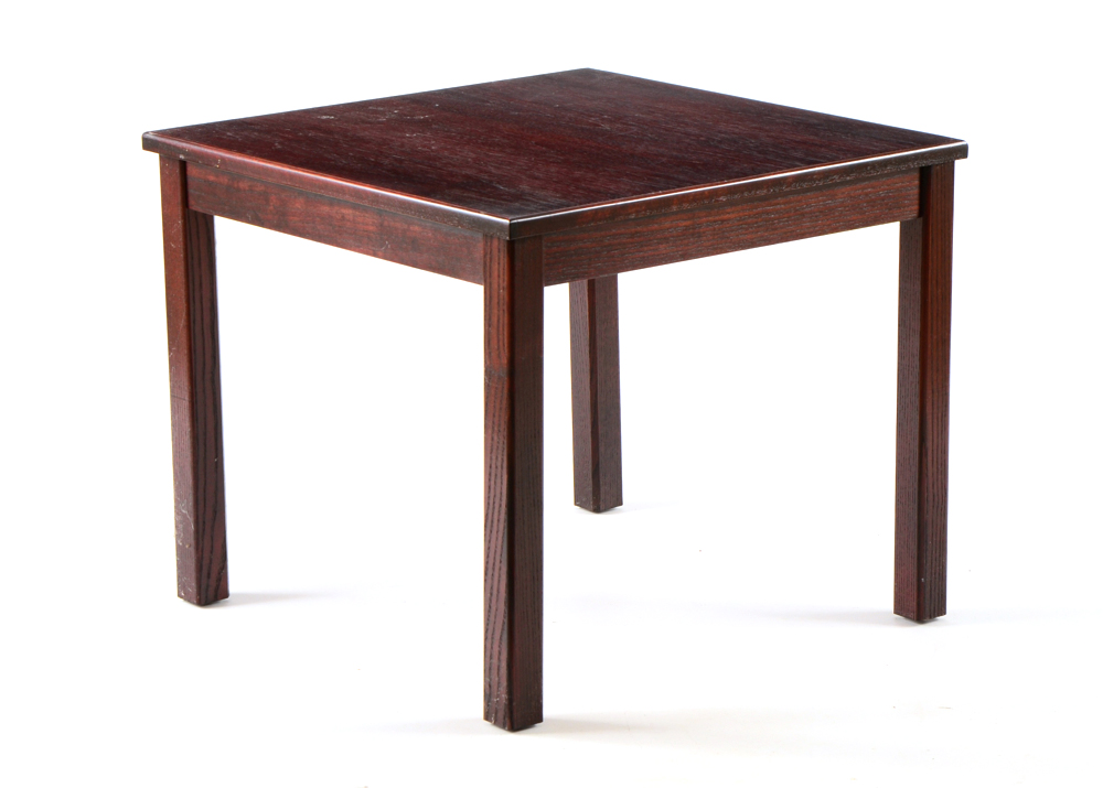Hon Mahogany Veneer Side Table