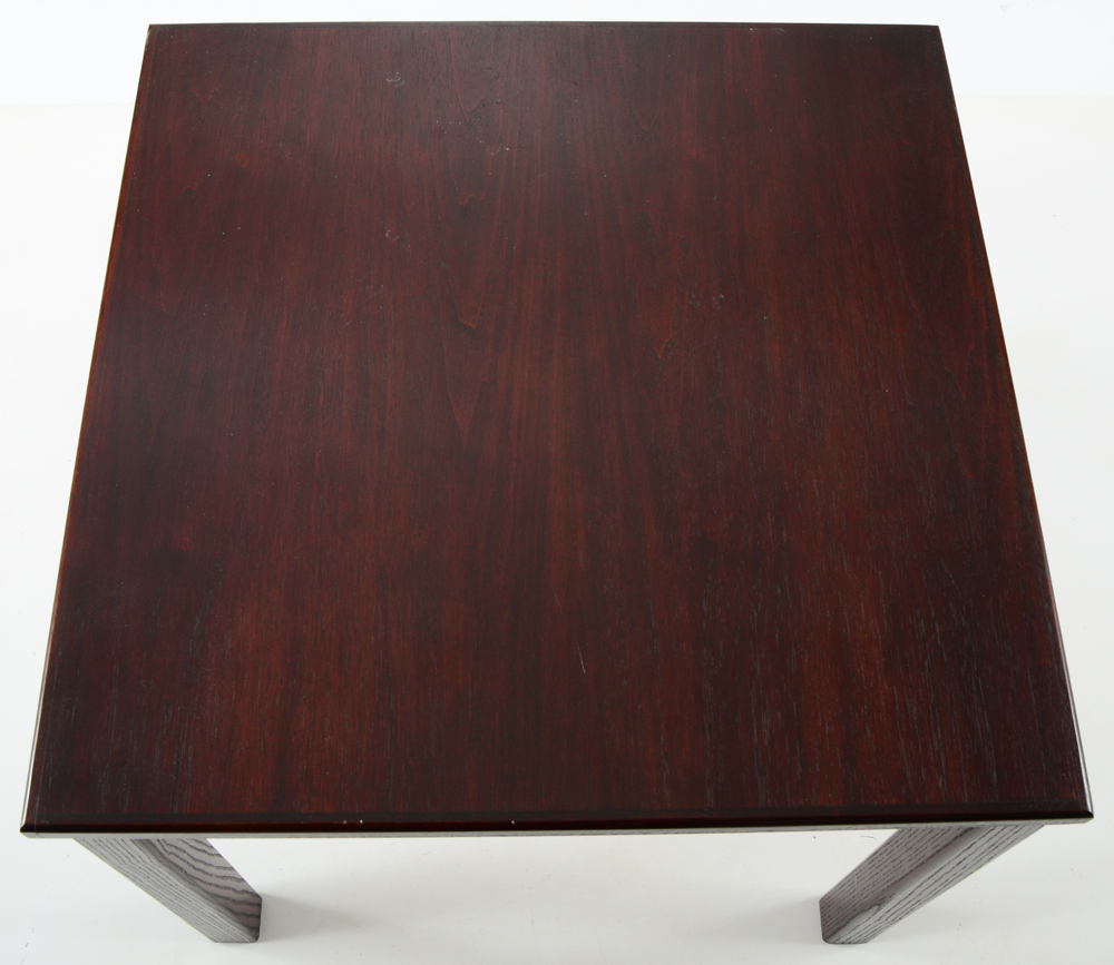 Hon Mahogany Veneer Side Table