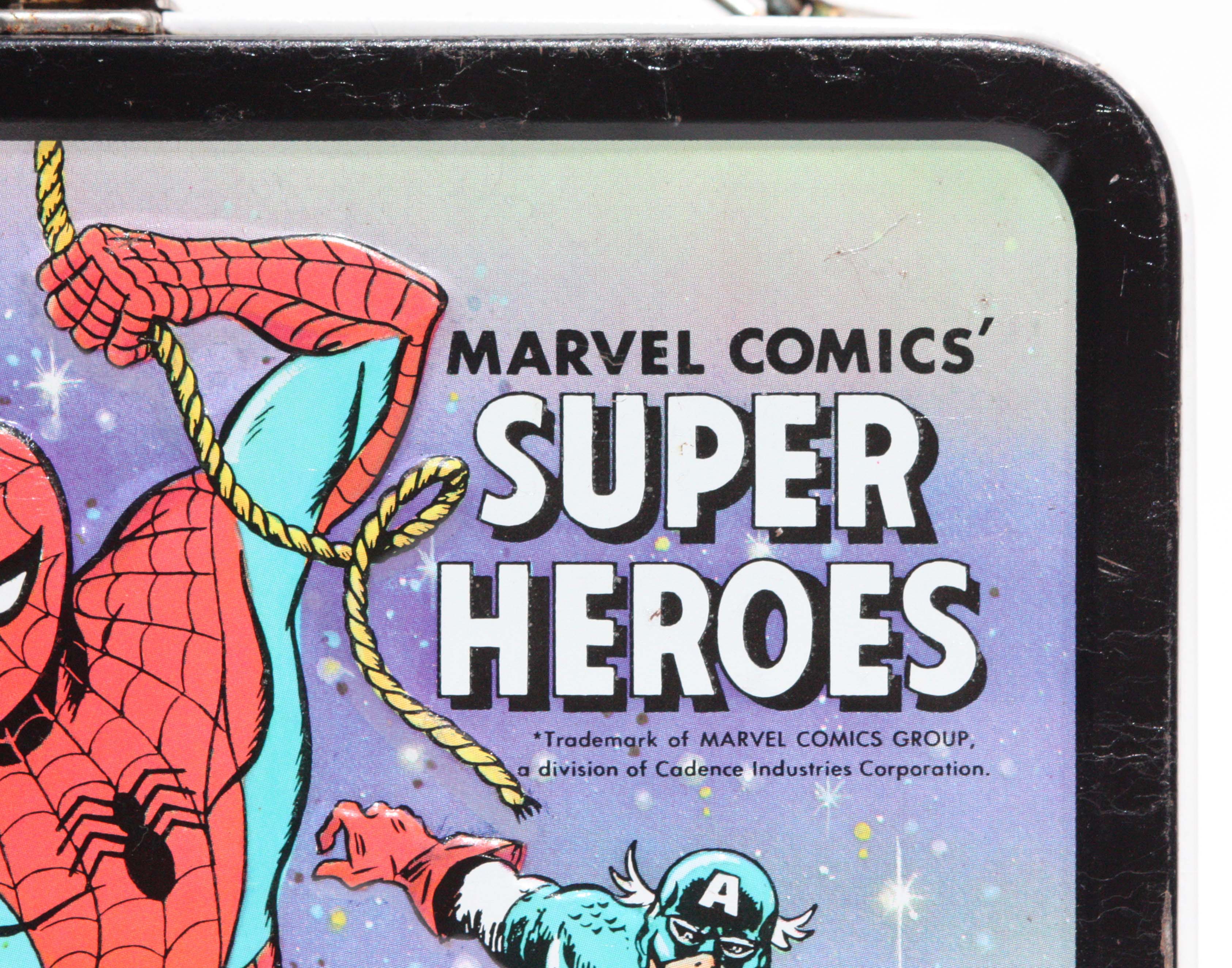Vintage Marvel Superheroes Lunch Box