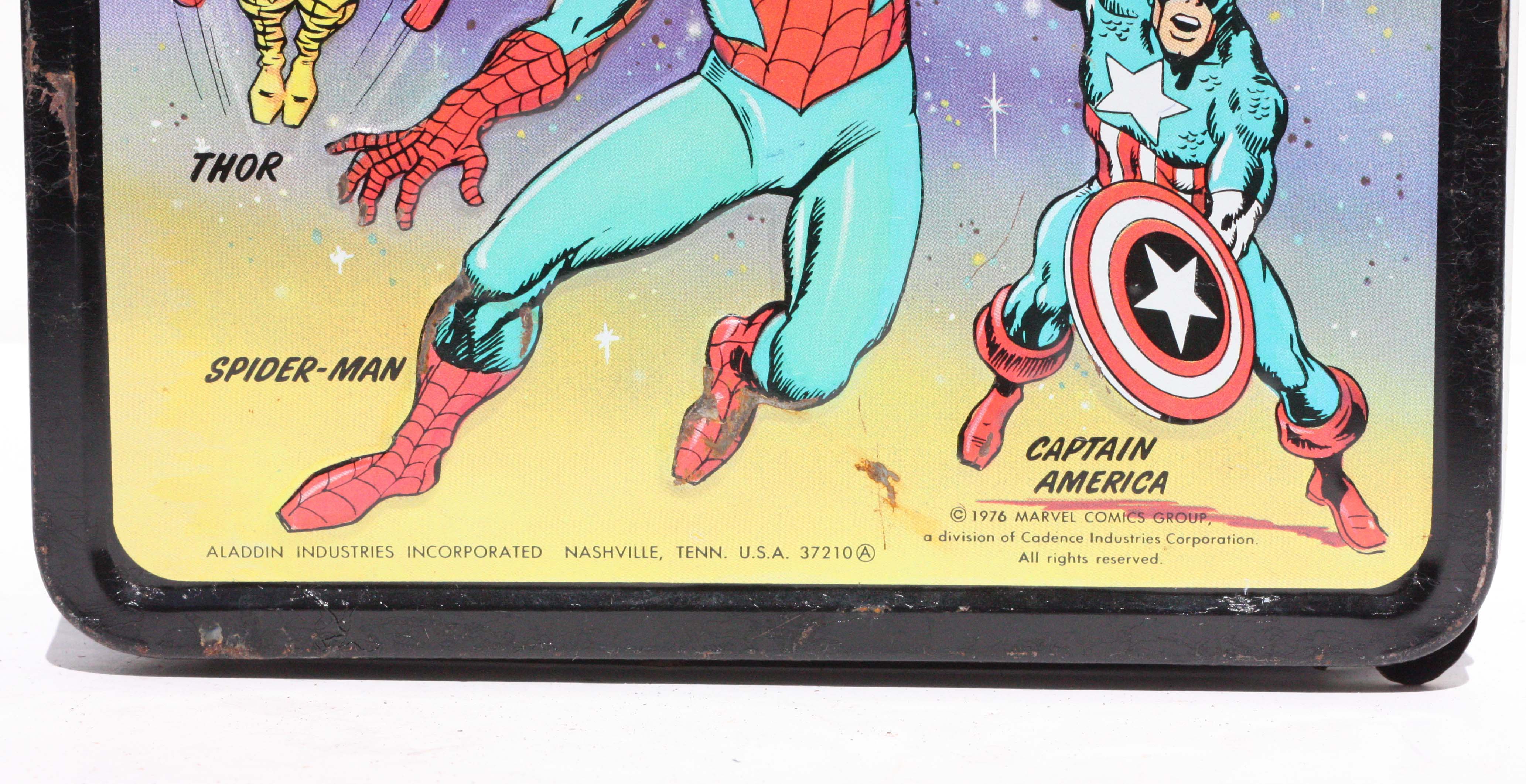 Vintage Marvel Superheroes Lunch Box