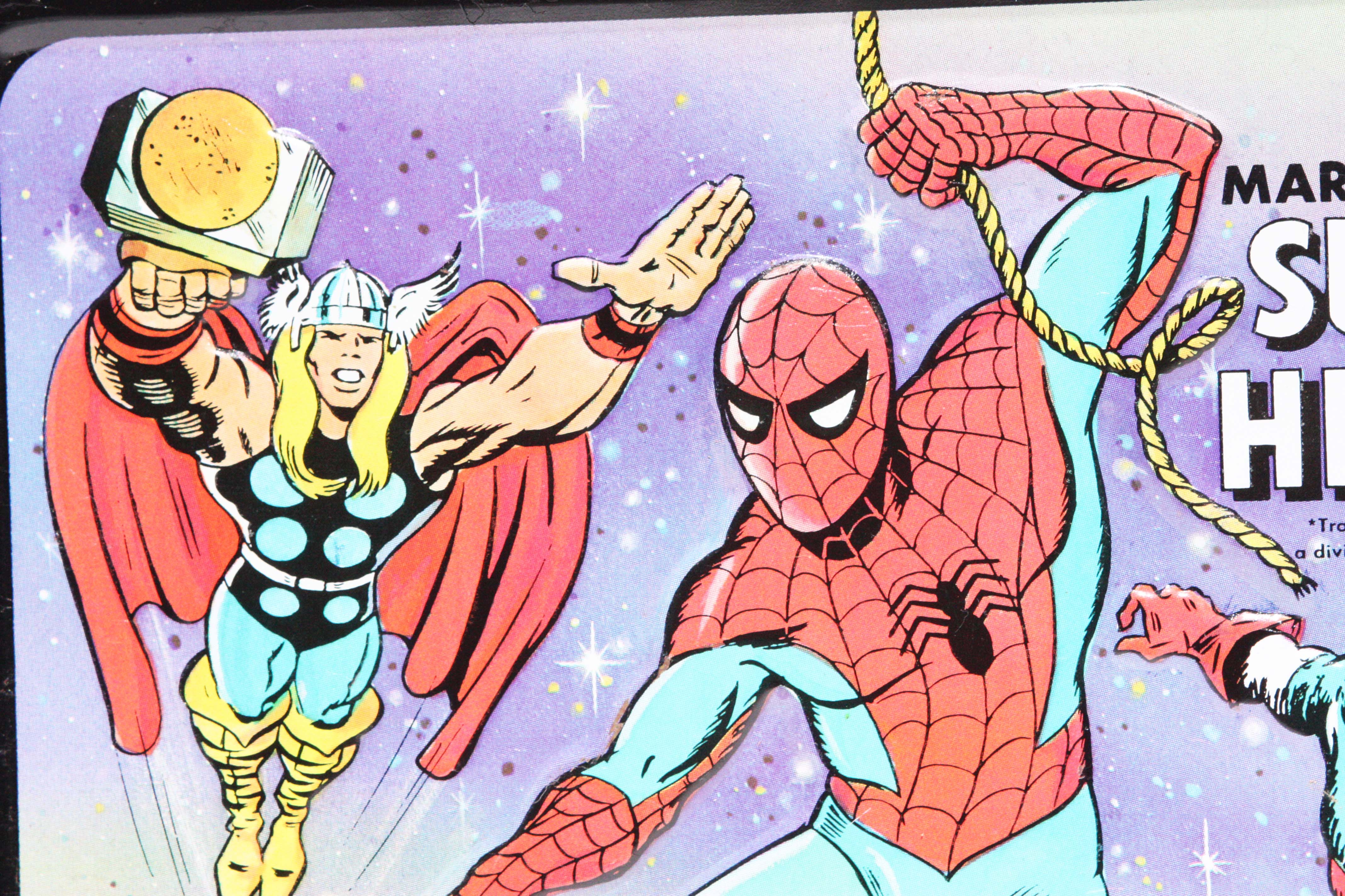 Vintage Marvel Superheroes Lunch Box