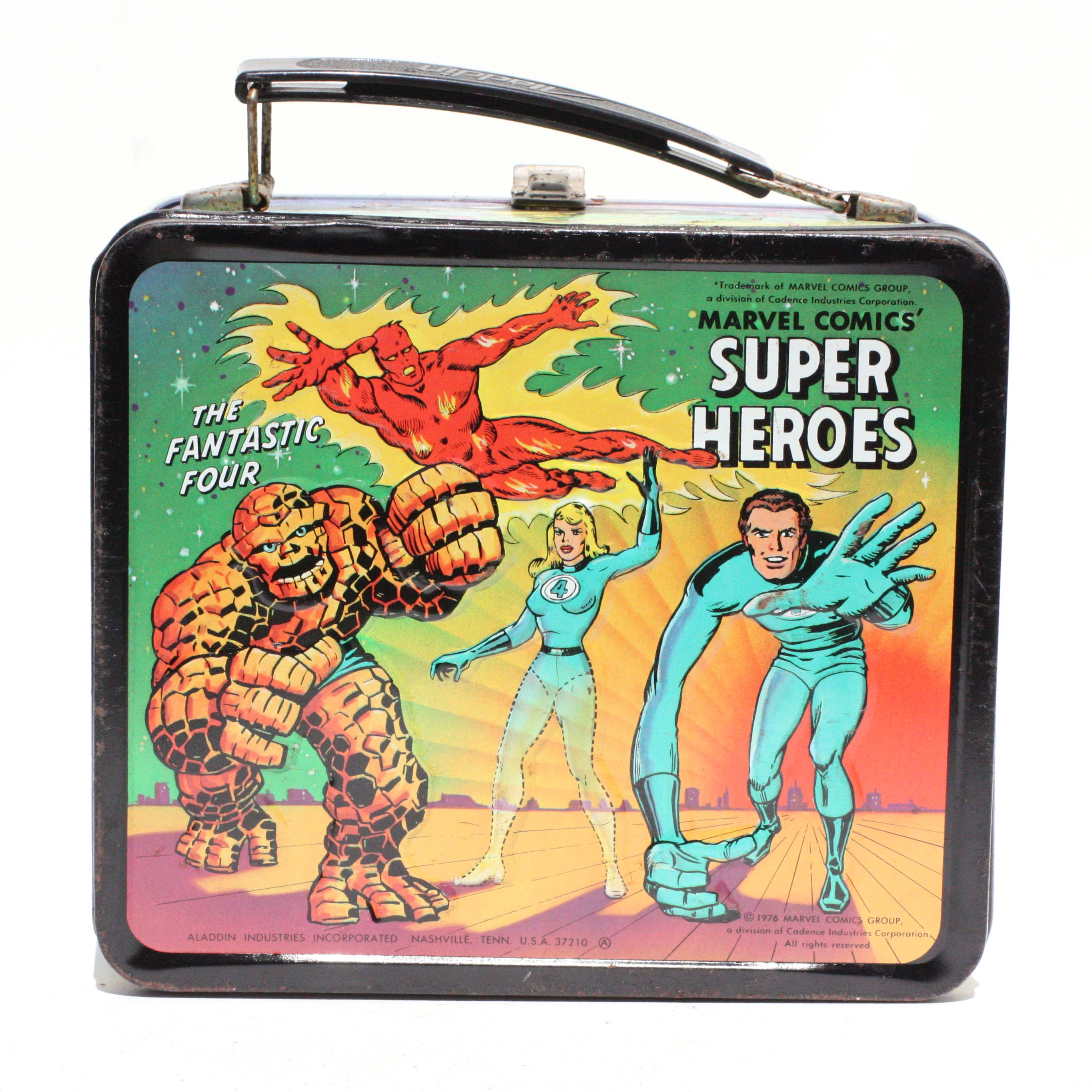 Vintage Marvel Superheroes Lunch Box