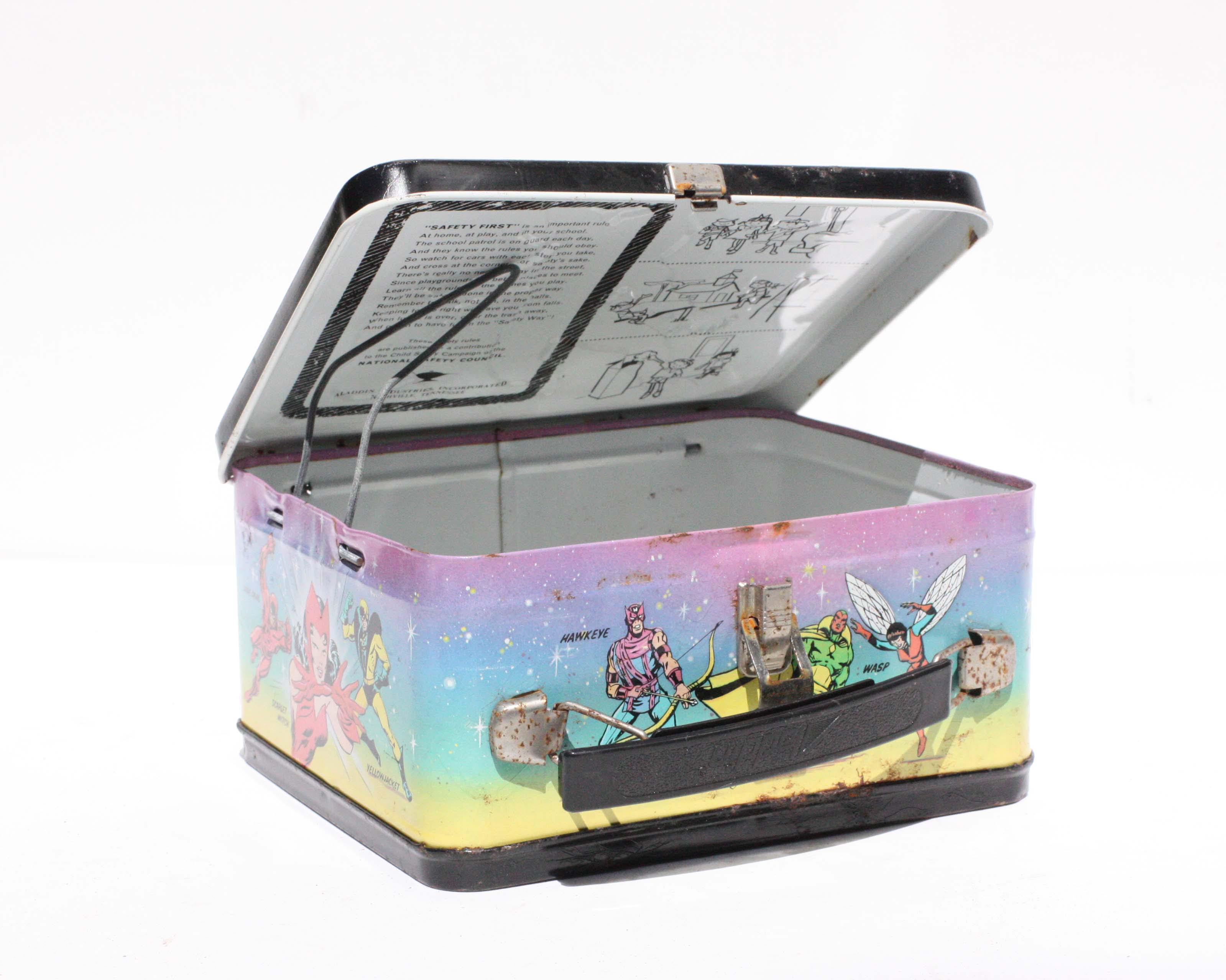 Vintage Marvel Superheroes Lunch Box