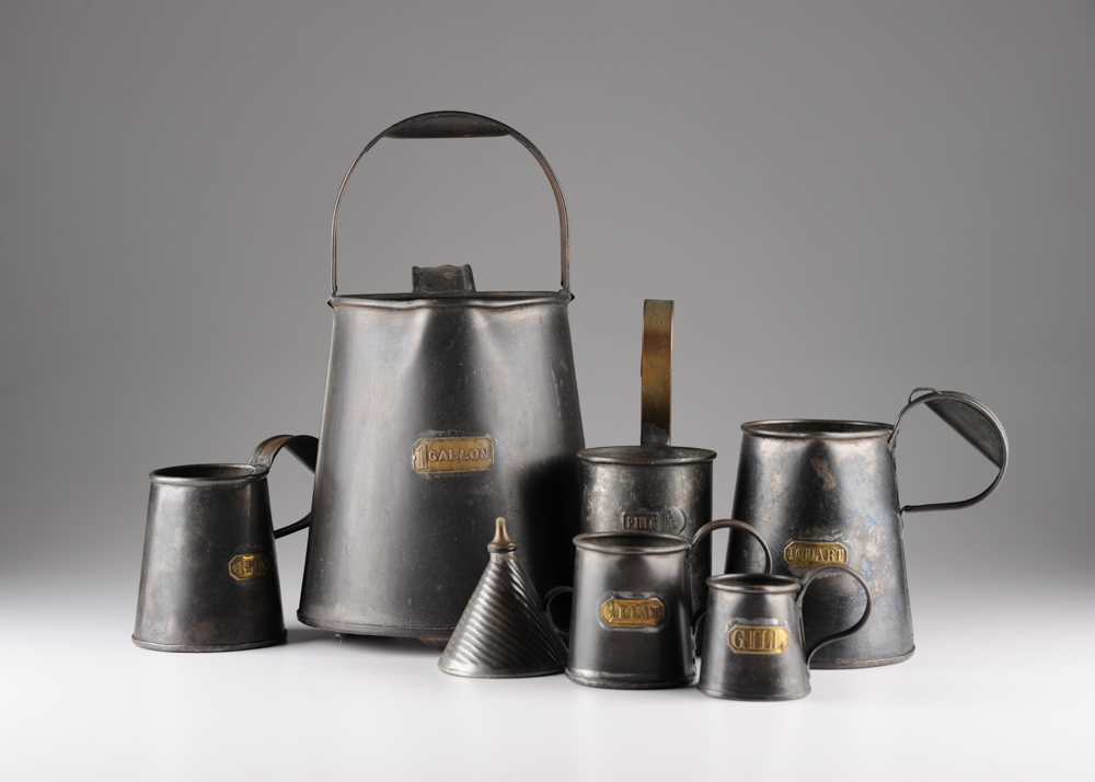 Lot of Antique Measuring Cups