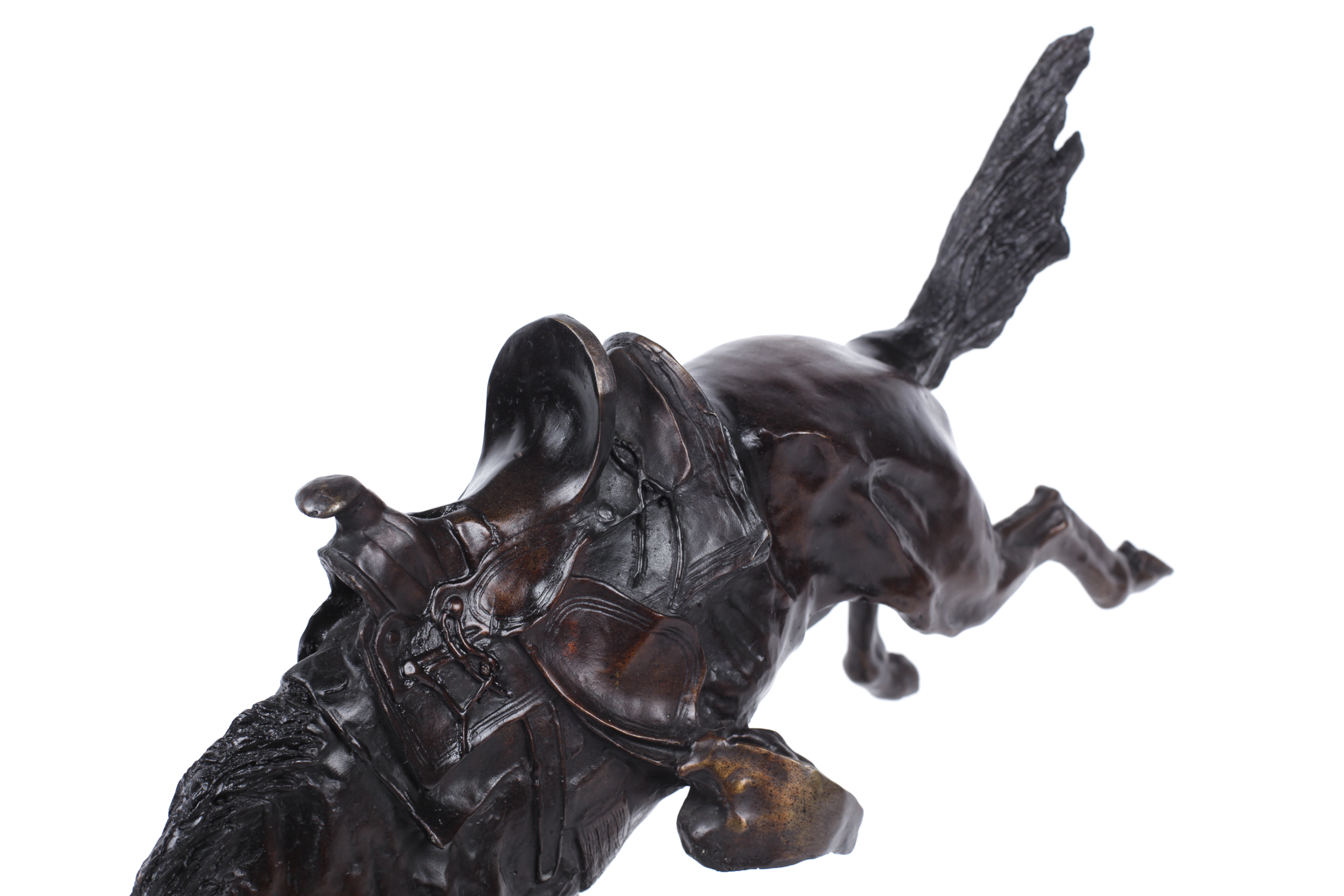 Frederic Remington Bronze " The Wicked Pony" Sculpture