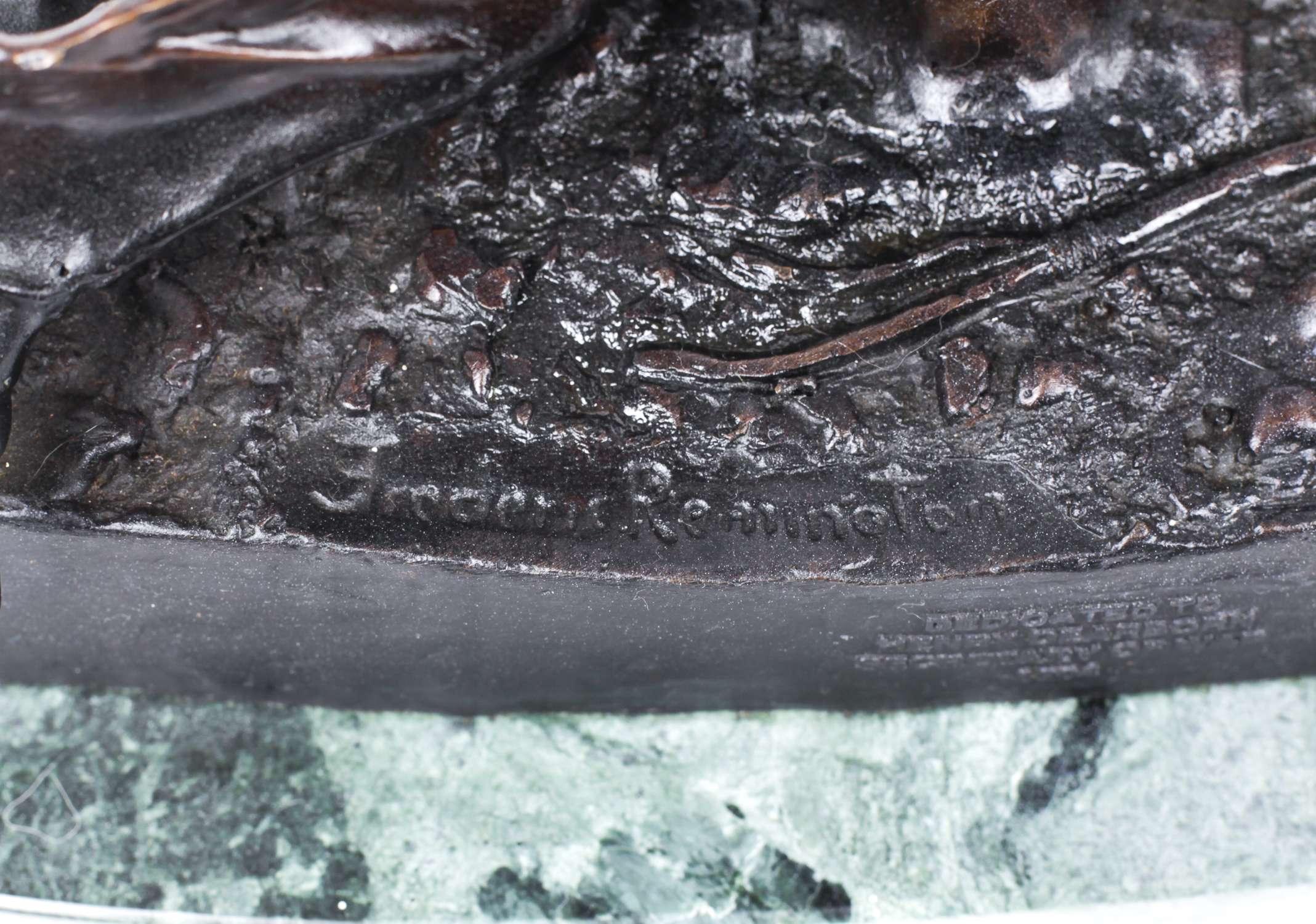 Frederic Remington Bronze " The Wicked Pony" Sculpture