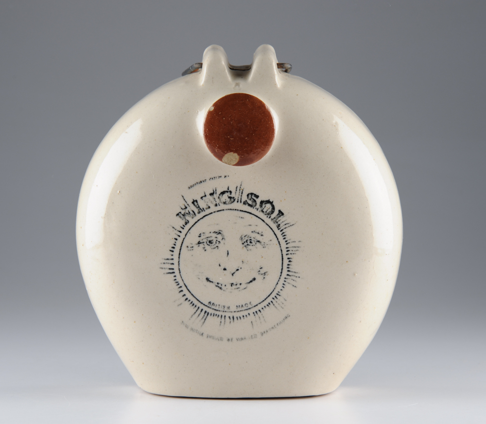 Three Stoneware Hot Water Bottles