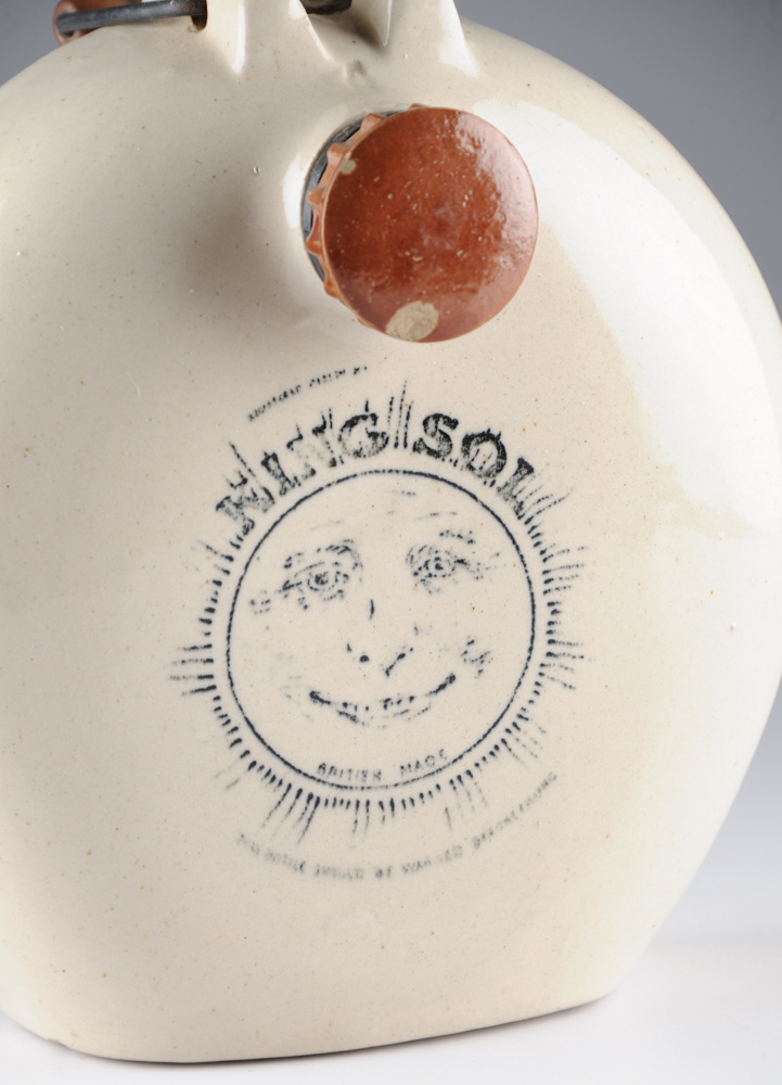 Three Stoneware Hot Water Bottles