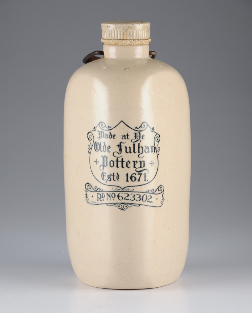 Three Stoneware Hot Water Bottles