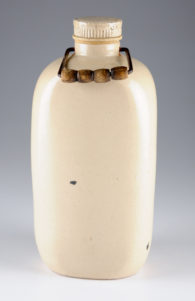 Three Stoneware Hot Water Bottles