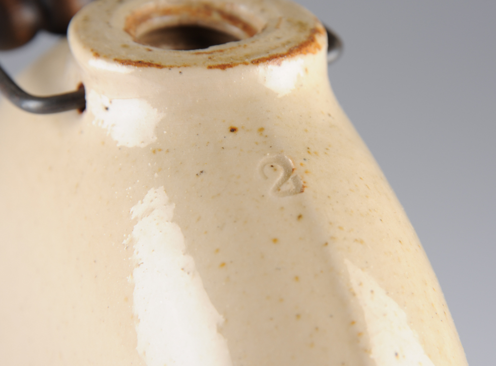 Three Stoneware Hot Water Bottles