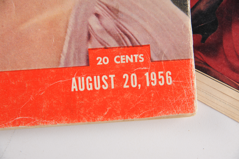 Two Vintage Magazines, Audrey Hepburn Covers