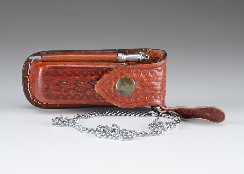 Victorinox Swiss Army Knife in Leather Case