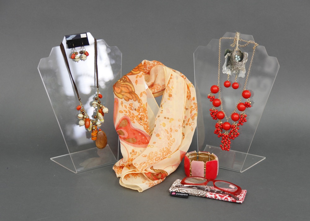 Jewelry for Lovers of Orange and Red