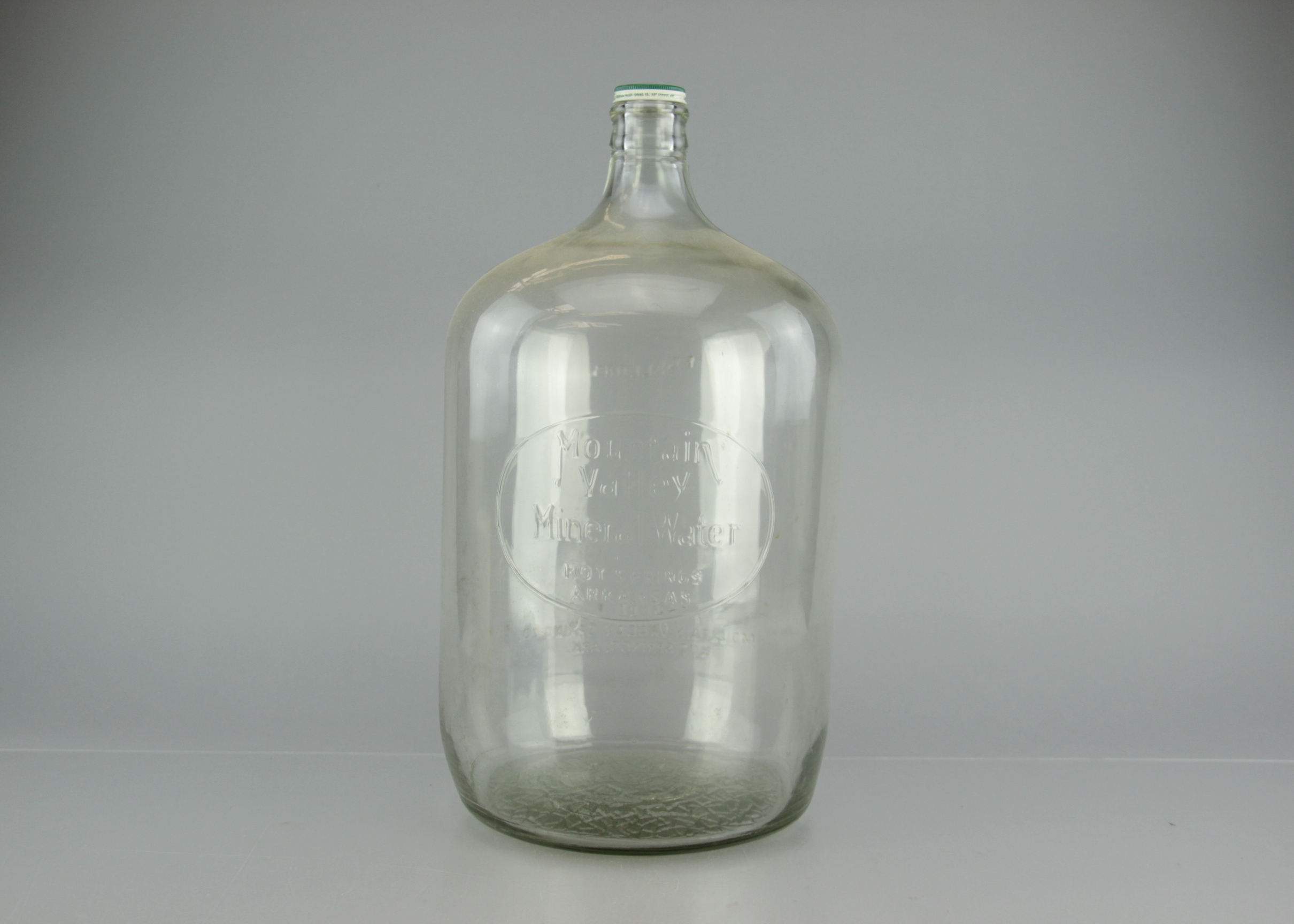 Vintage Mountain Valley Mineral Water 5-Gallon Bottle