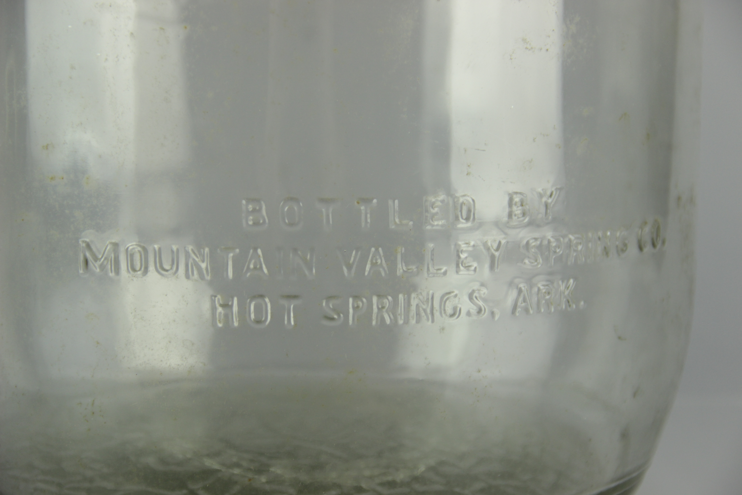 Vintage Mountain Valley Mineral Water 5-Gallon Bottle