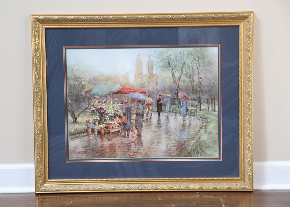 Signed Donny Finley Lithograph Print | EBTH