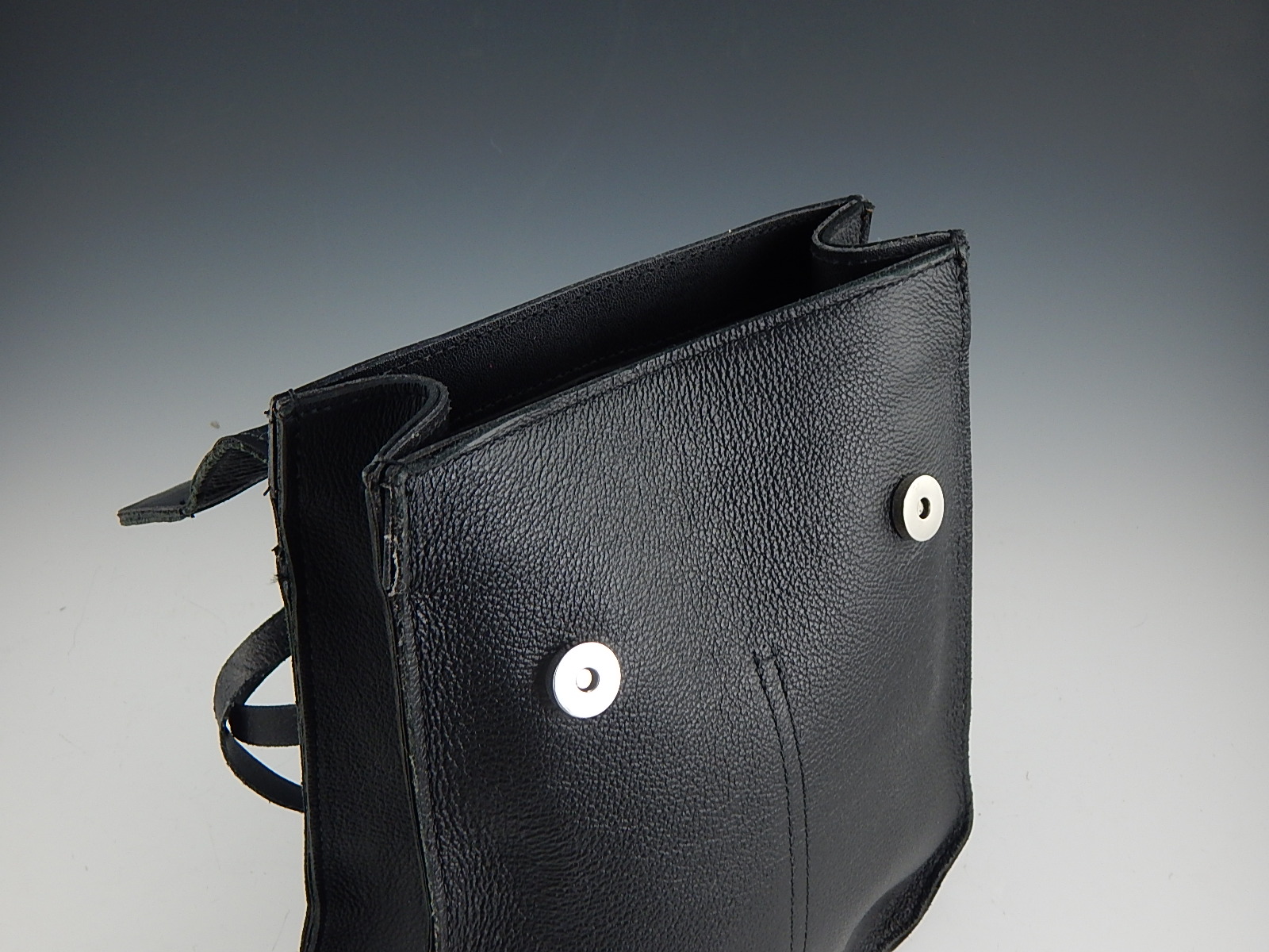 Harley-Davidson Black Leather Backpack Purse