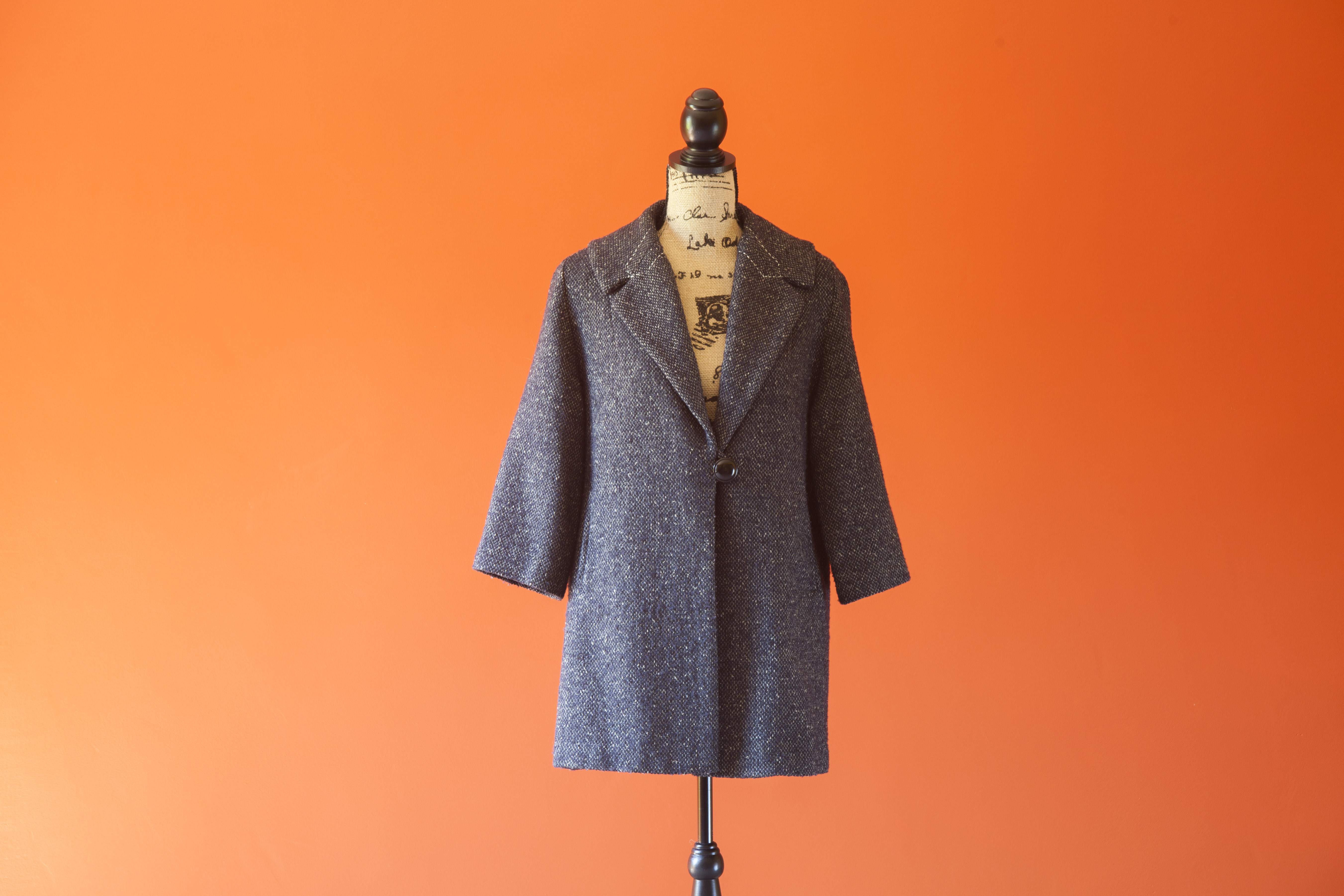 Women's Black Coat Pair