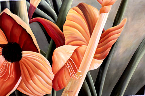 Oil Painting by Julie Carlson