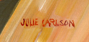 Oil Painting by Julie Carlson