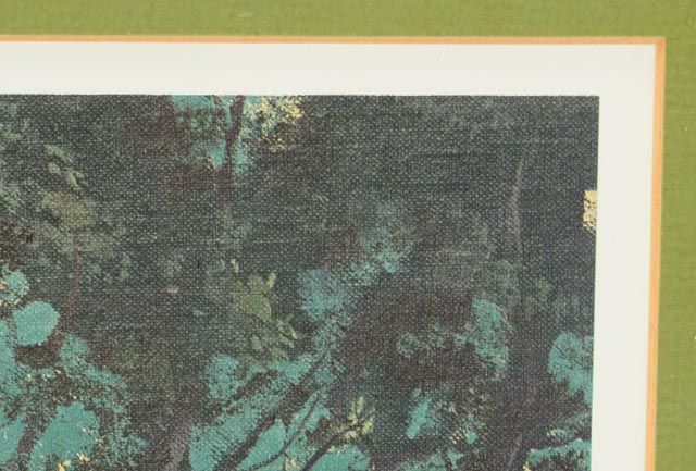 James Franzen Signed Lithography Print "American Collies"