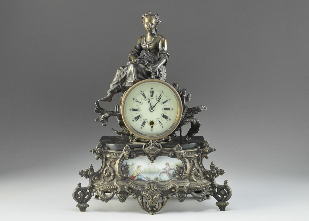 Reproduction Bronze Clock