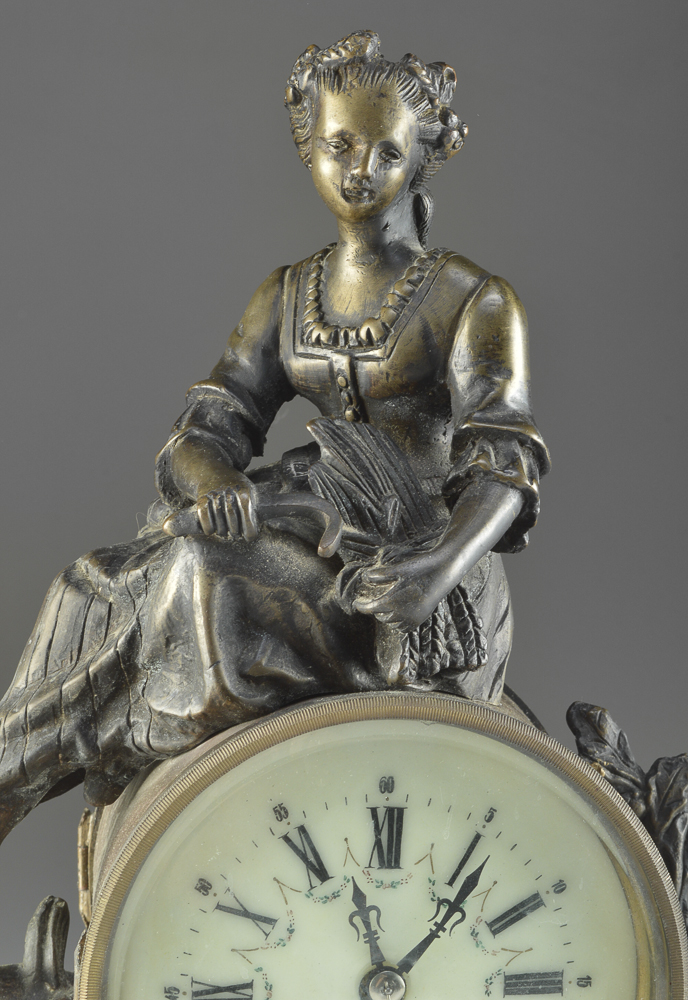 Reproduction Bronze Clock