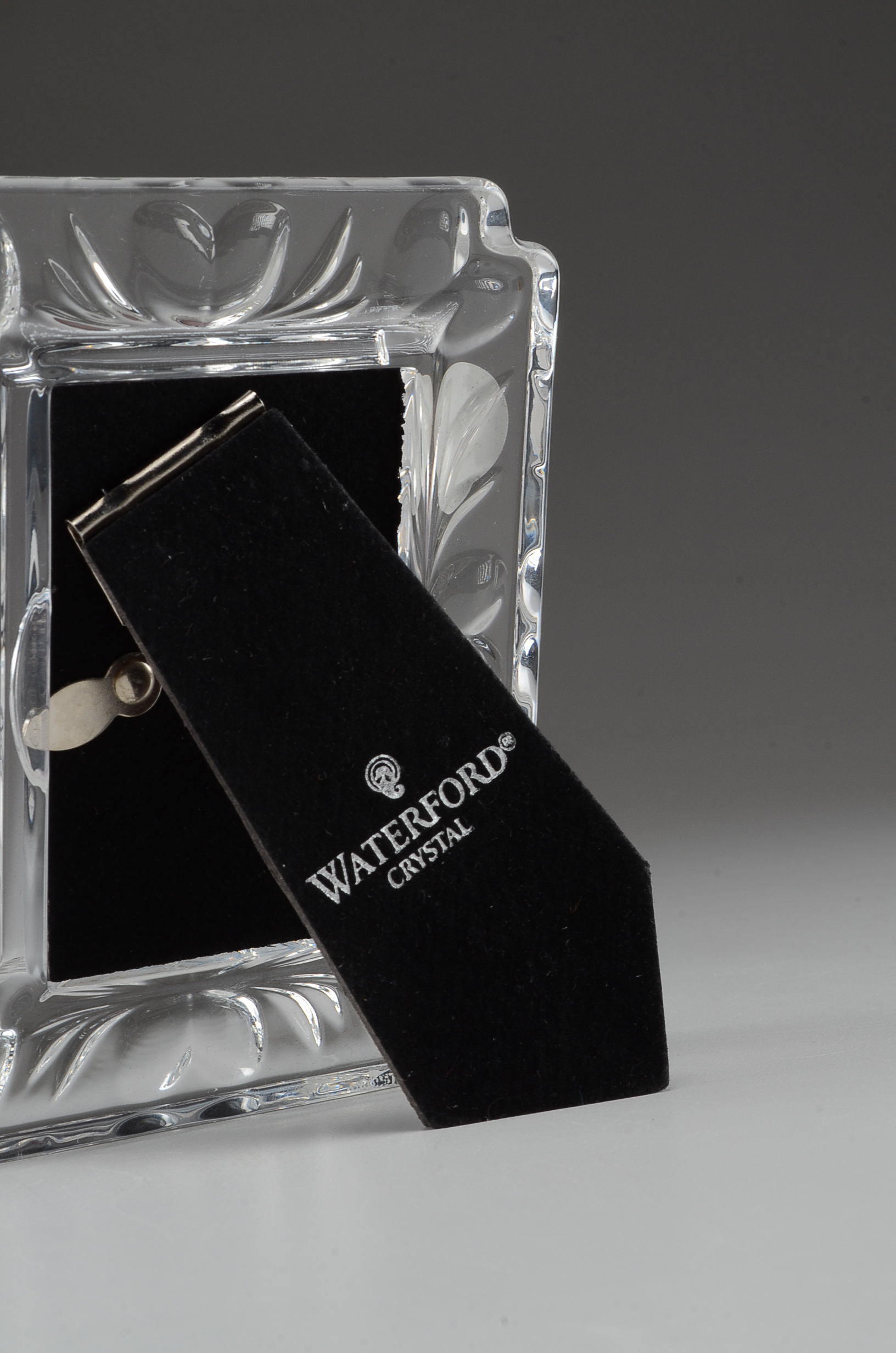 Waterford Crystal Table Clock and Picture Frame