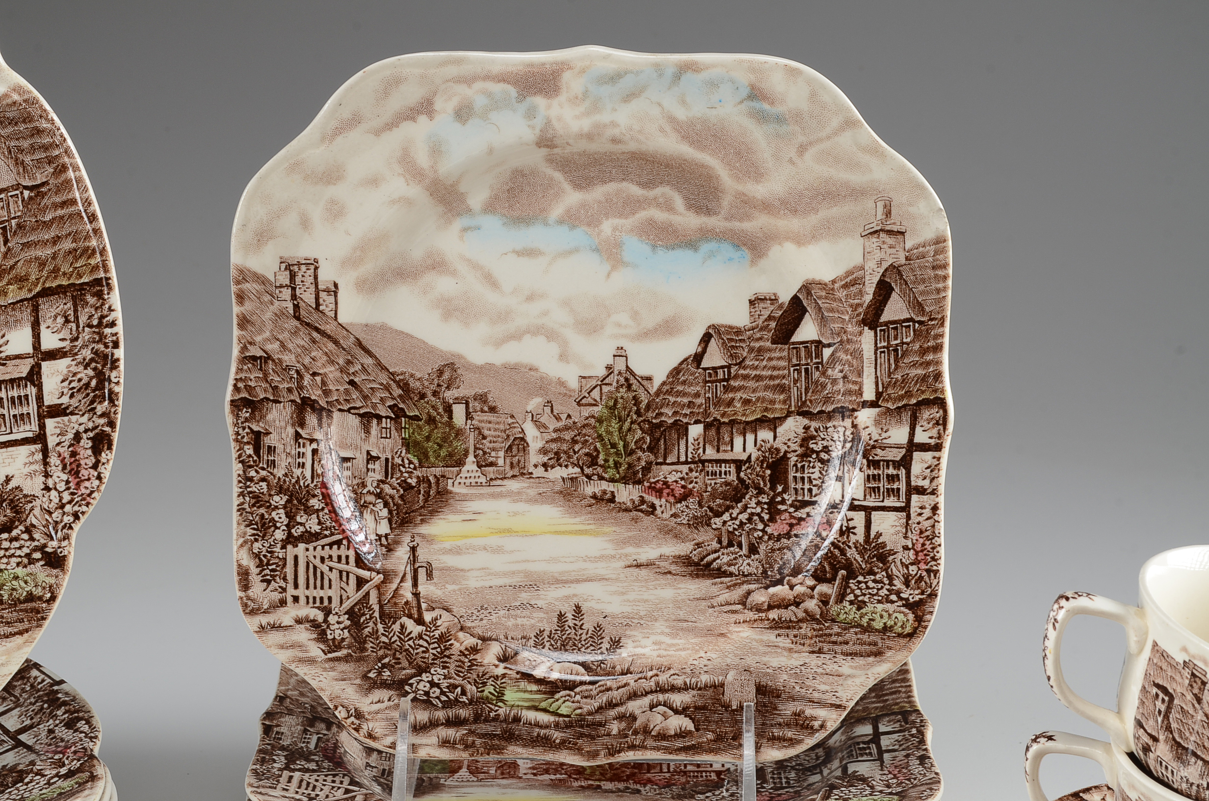 Johnson Bros. "Olde English Countryside" Dinnerware Lot