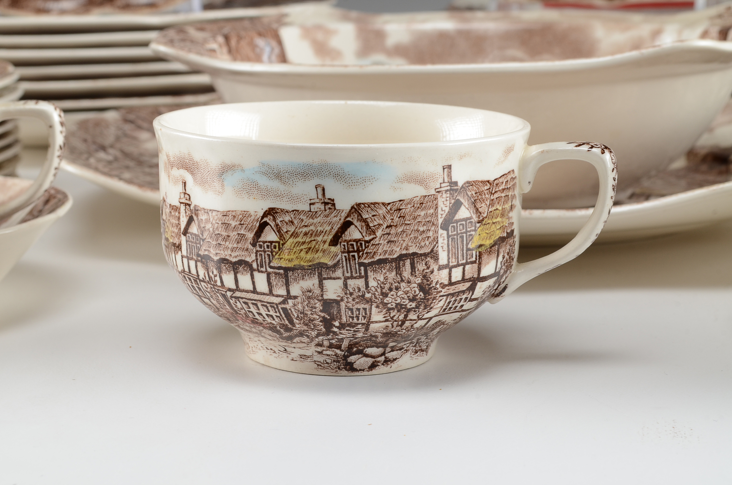 Johnson Bros. "Olde English Countryside" Dinnerware Lot