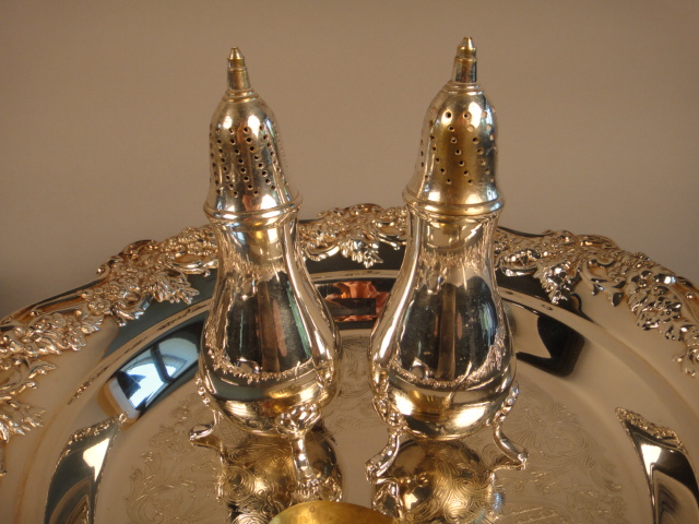 Collection of Silver Plated Serving Pieces