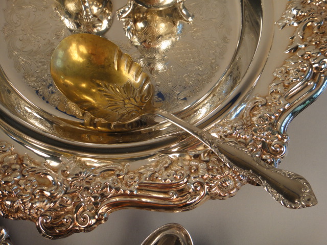 Collection of Silver Plated Serving Pieces