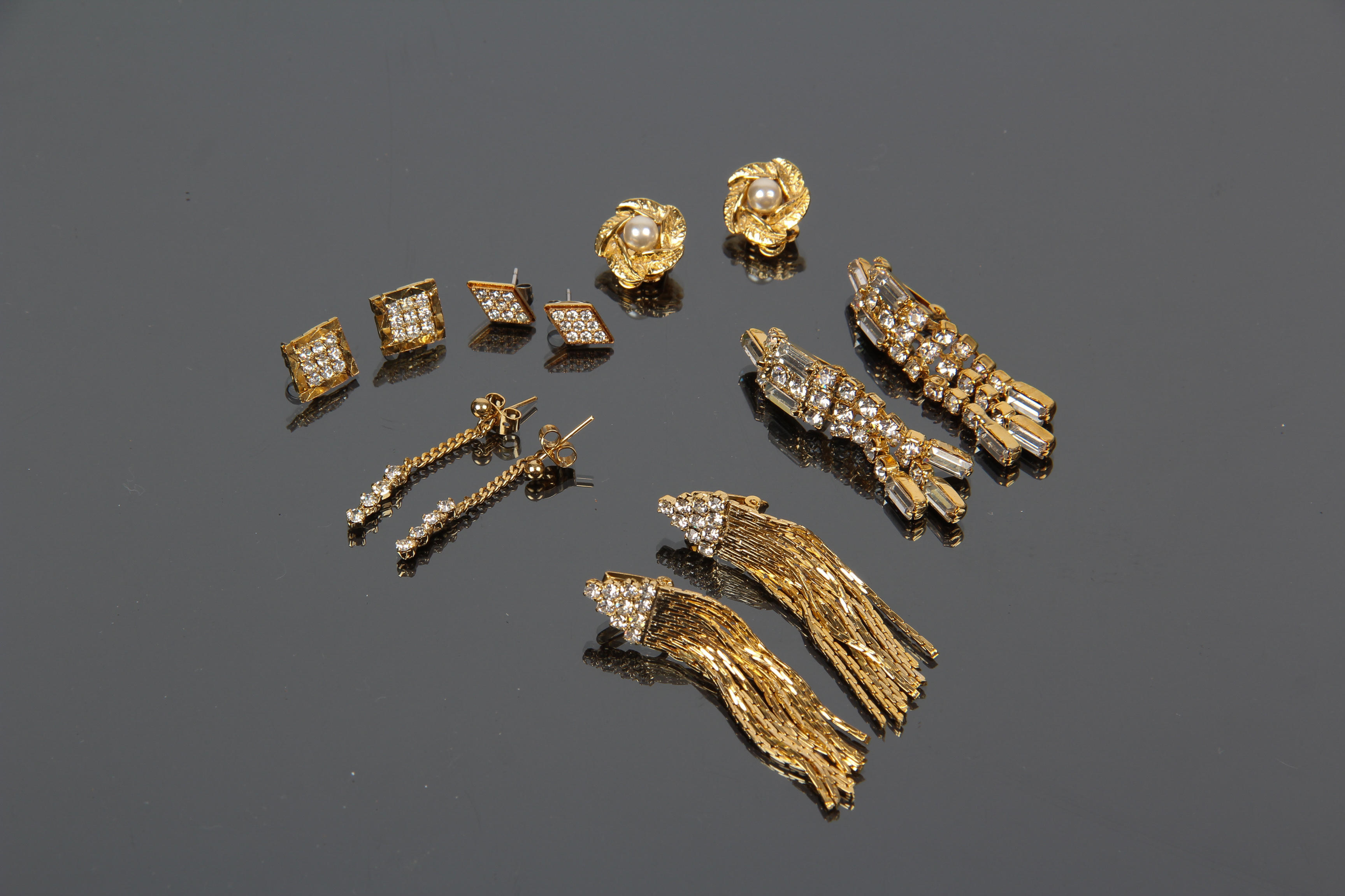 Collection of  Costume Earrings