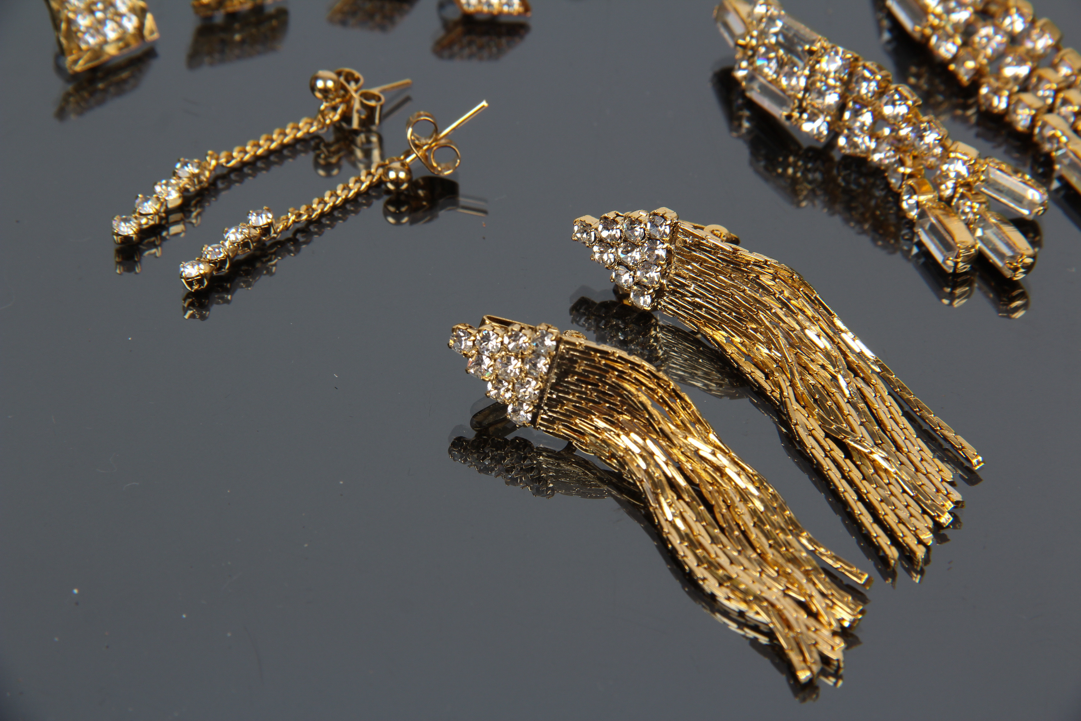 Collection of  Costume Earrings