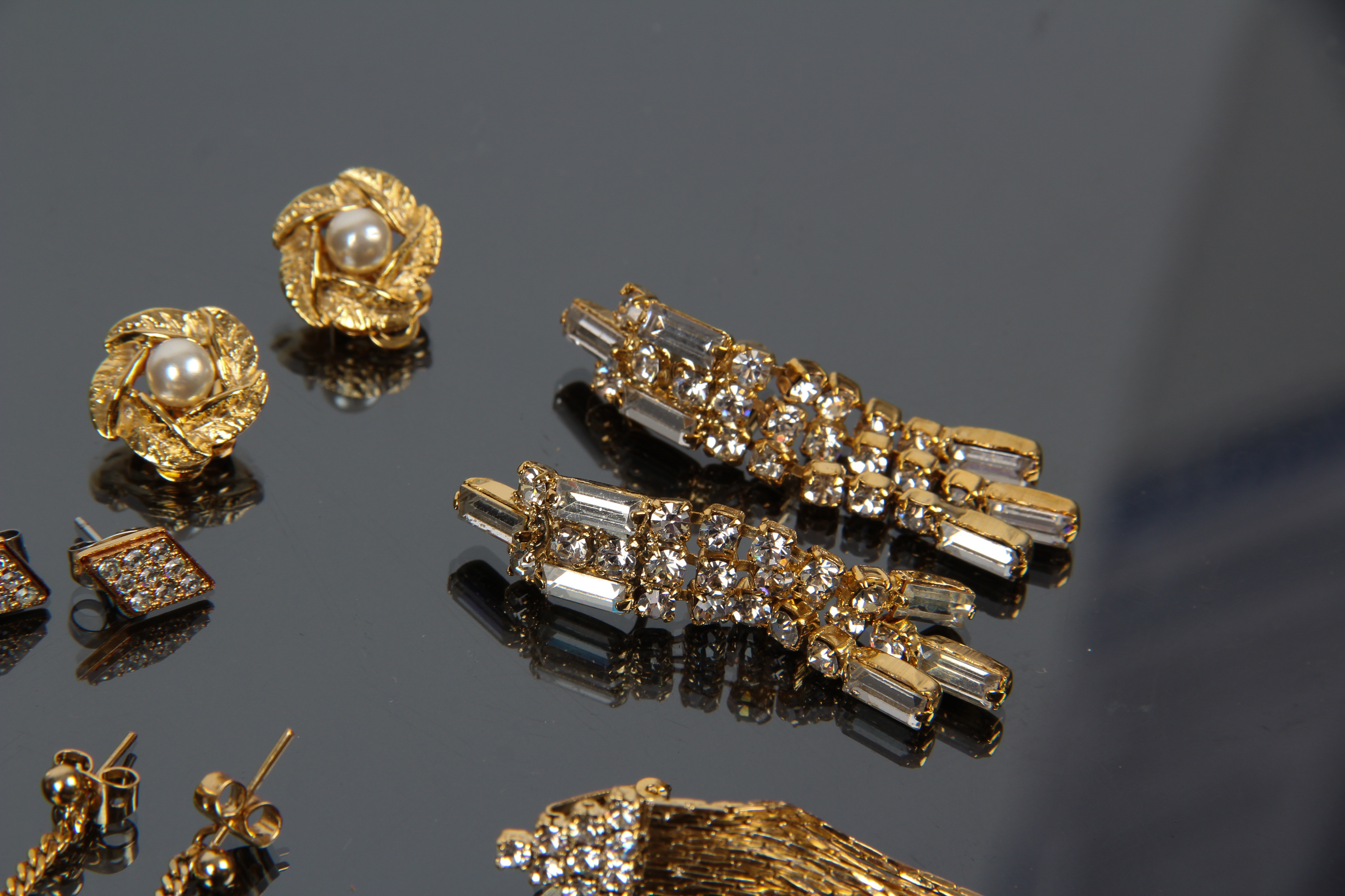 Collection of  Costume Earrings