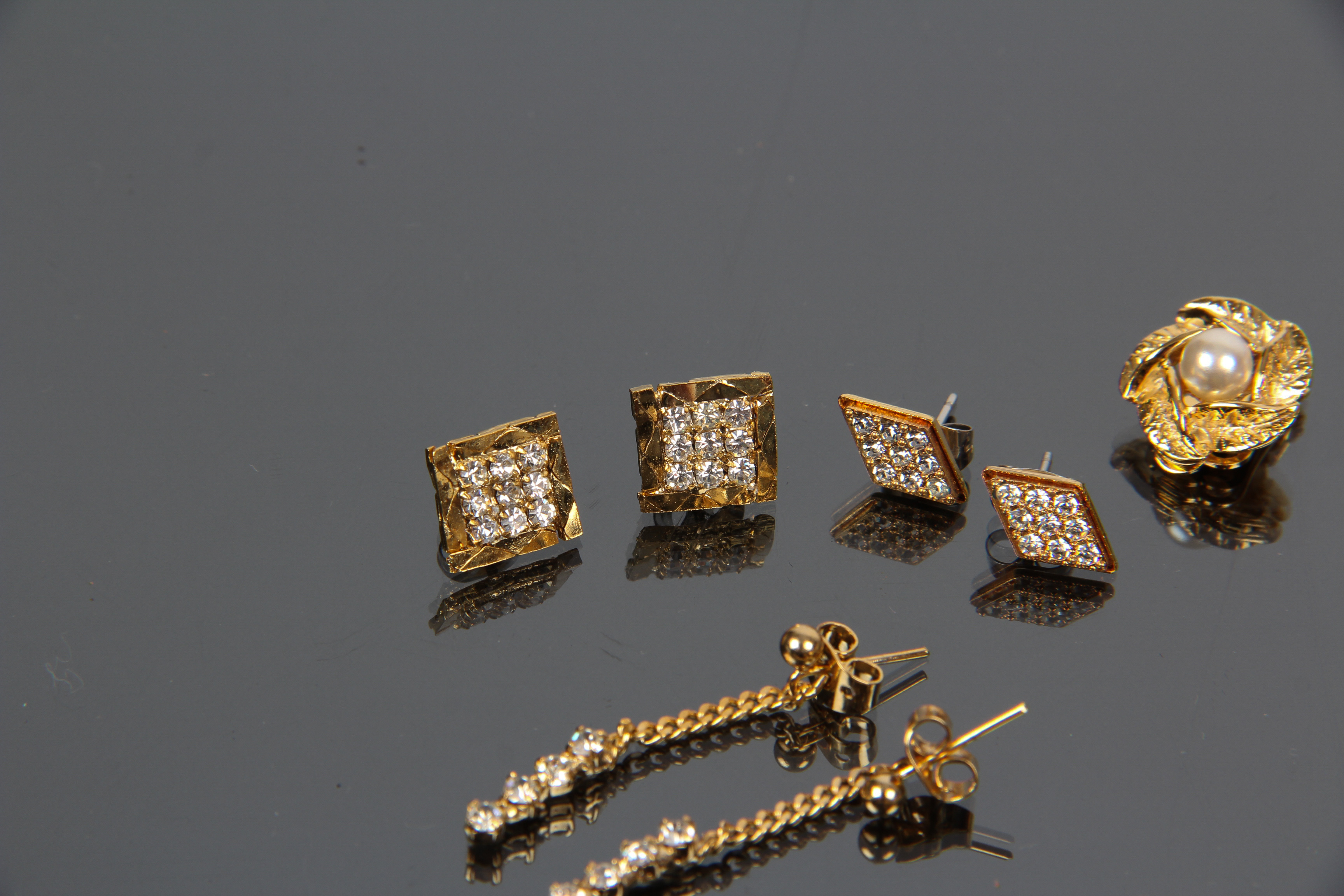 Collection of  Costume Earrings