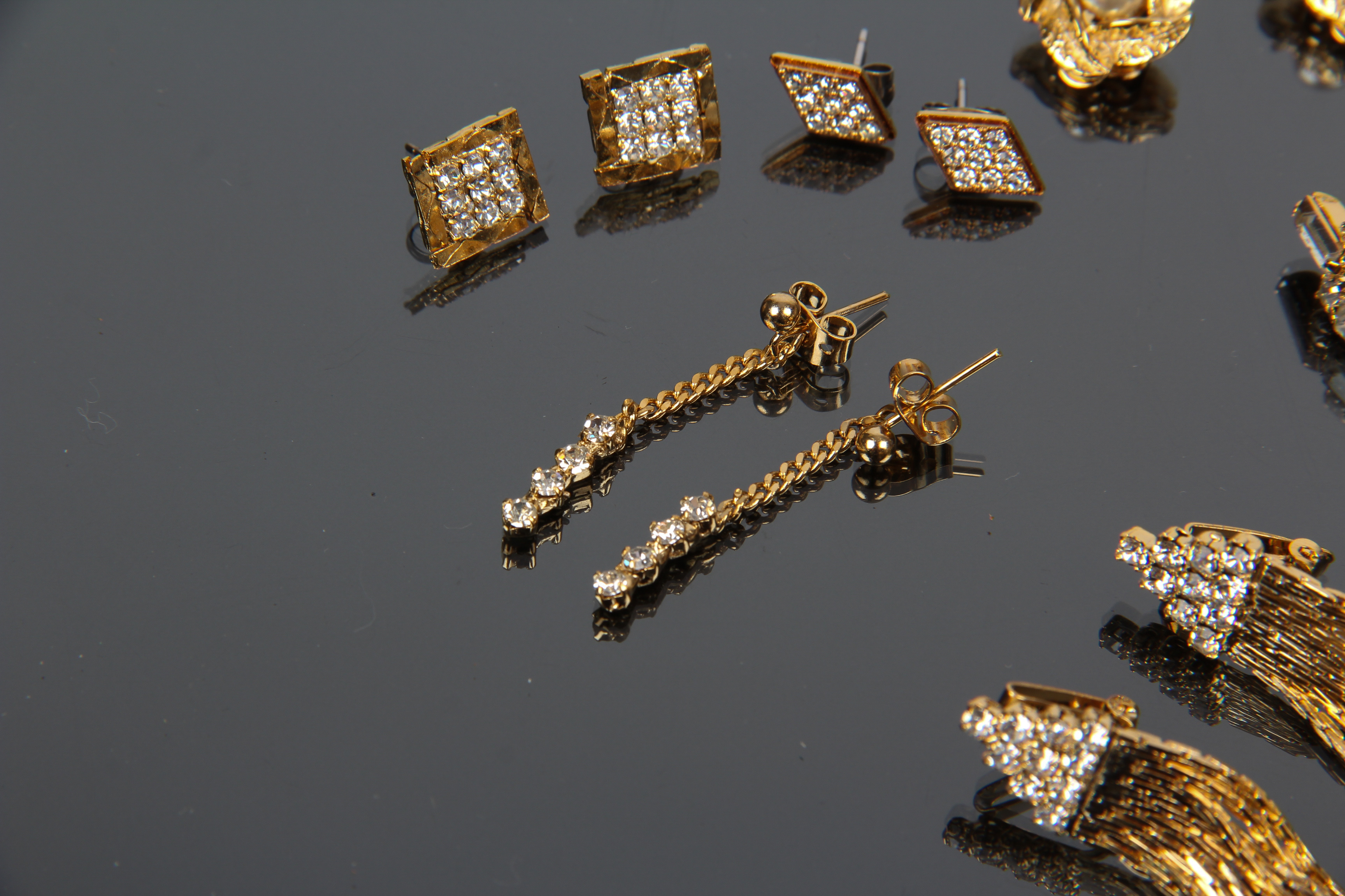 Collection of  Costume Earrings