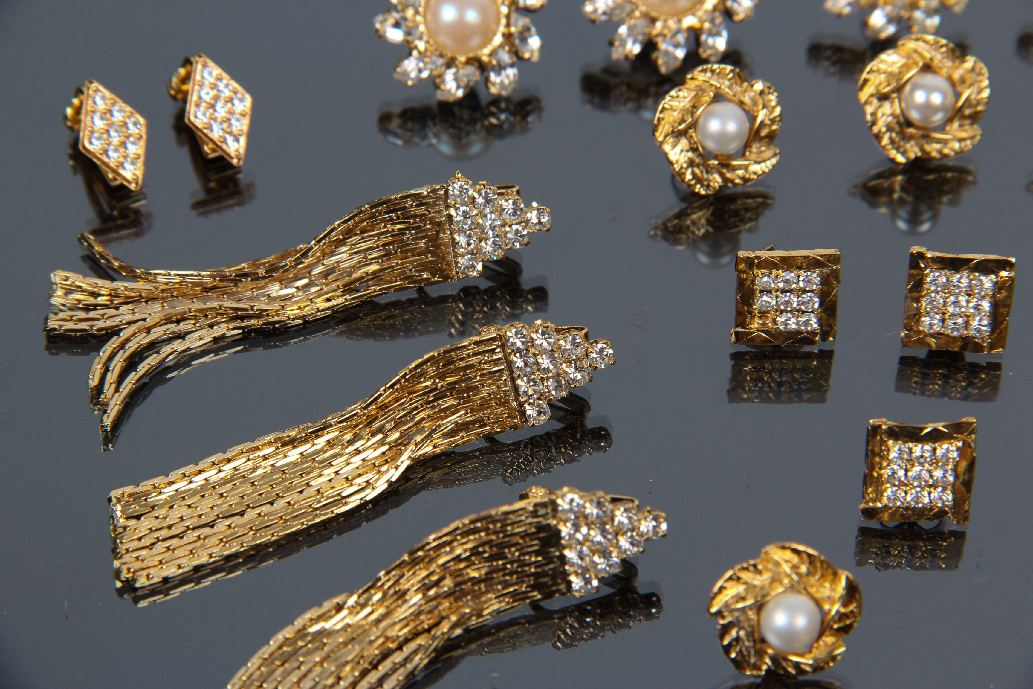 Gift Lot of Vintage Costume Earrings