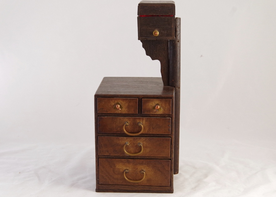 Antique Japanese Hari Bako Sewing Box