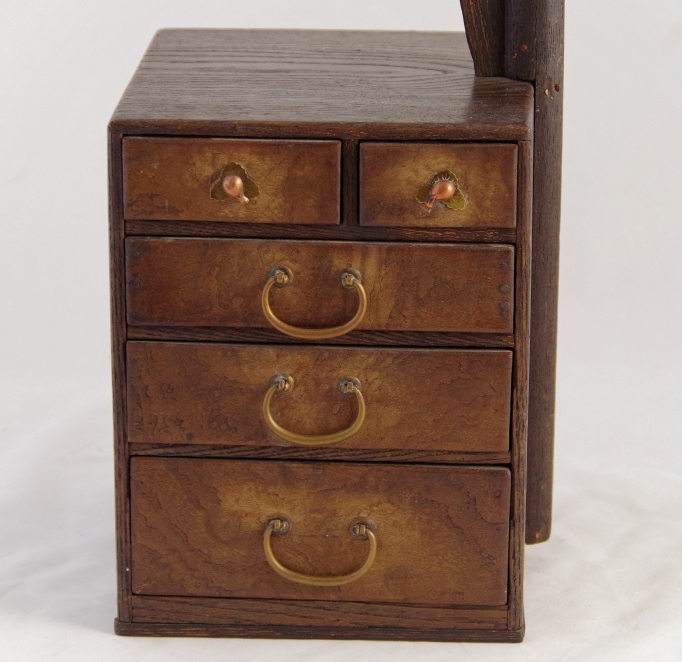 Antique Japanese Hari Bako Sewing Box