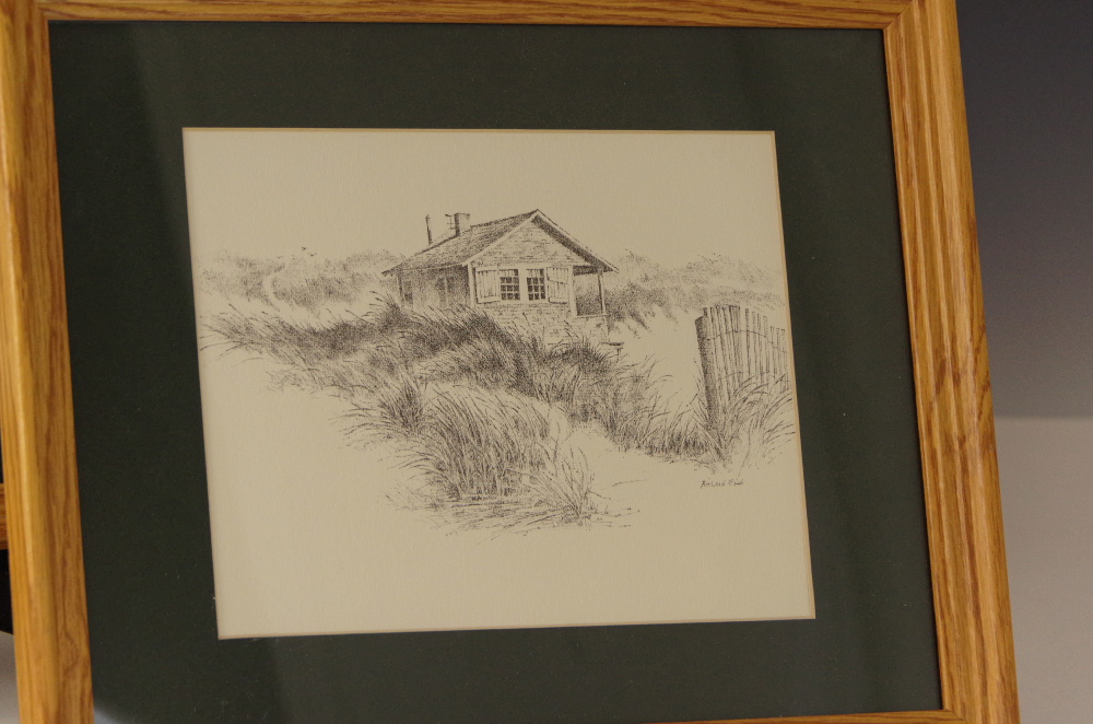 Richard Fish Framed Prints of the Seashore